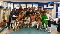 Sergio Ramos celebra el triunfo en Twitter: "Finde redondo"