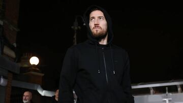 LONDON, ENGLAND - JANUARY 23: Matt Doherty of Tottenham Hotspur arrives at the stadium prior to the Premier League match between Fulham FC and Tottenham Hotspur at Craven Cottage on January 23, 2023 in London, England. (Photo by Tottenham Hotspur FC/Tottenham Hotspur FC via Getty Images)