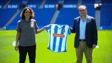 Natalia Arroyo, presentada como nueva entrenadora de la Real.
