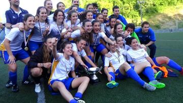 El equipo guipuzcoano ocupa el cuarto puesto en el palmarés de la Copa con tres trofeos en sus vitrinas (1990, 1991 y 1993). En la foto, el equipo que ganó la Copa Vasca en 2016.

 
 