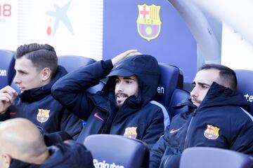 Digne, Aleix Vidal and Paco Alcácer.