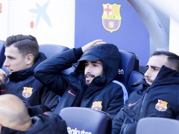 Digne, Aleix Vidal and Paco Alcácer.