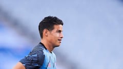 James Rodríguez, convocado para el duelo ante Espanyol