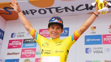 Miguel Ángel López, campeón de la Vuelta a Colombia