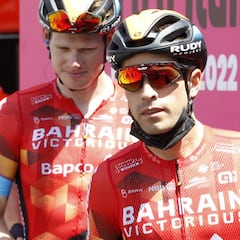 Mikel Landa llega a la fase final del Giro con sus opciones intactas