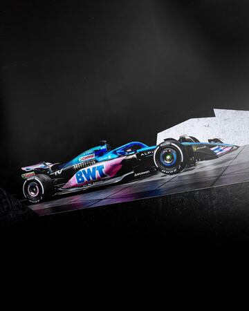 La escudería francesa ha presentado su nuevo A523 que pilotarán Pierre Gasly y Esteban Ocon.