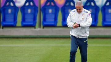 El seleccionador brasile&ntilde;o, Tite.