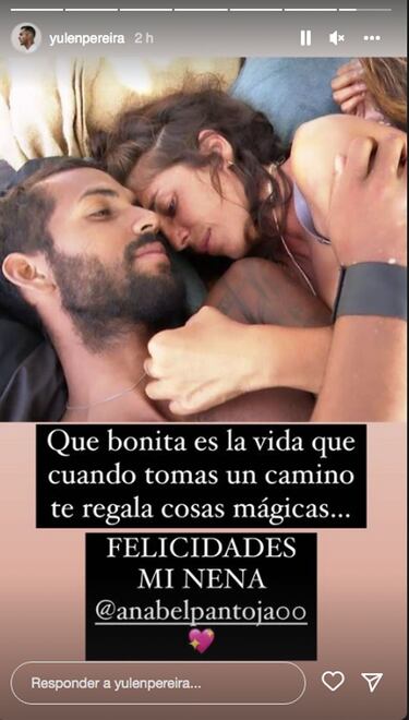 La tierna felicitación de Yulen a Anabel Pantoja que deja claras sus intenciones