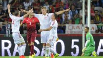 Vergonzosa derrota de Portugal frente a Albania