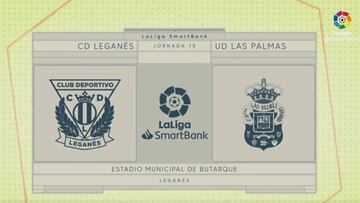 Resumen y goles del Leganés vs. Las Palmas de Liga Smartbank