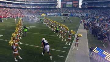 This file photo taken on January 1, 2017 shows Antonio Gates of the San Diego Chargers