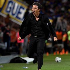 ¿Cómo le fue a Gallardo en los Superclásicos por torneo local?