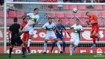 Numancia 1-1 Elche: resultado, resumen y goles del partido