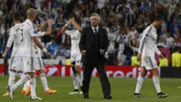 INERCIA POSITIVA. Ancelotti no quiere relajación alguna tras el éxtasis del pase a semifinales ante el rival de la capital.