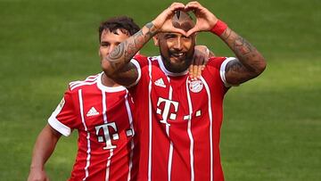 Los 4 goles que Vidal anotó en la Bundesliga con Bayern