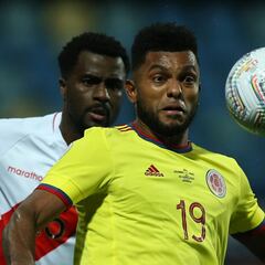 Colombia 1x1: Borja, el más insistente en la caída ante Perú