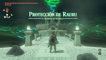 the legend of zelda tears of the kingdom nintendo switch guia santuario ga'ahis