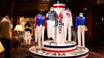The newly unveiled uniforms include attire for both the Opening and Closing Ceremonies.