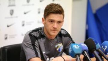 Antunes, jugador del Málaga