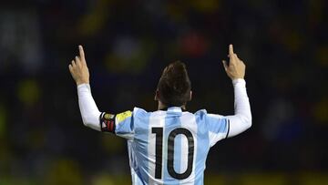 Messi, la selección y el gol