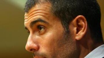 <b>BARCELONA </b>Josep Guardiola.