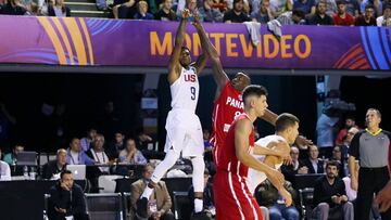 Xavier Munford, con Estados Unidos en el FIBA AmeriCup 2017.