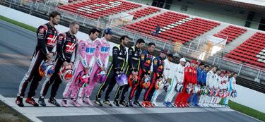 Foto de familia en Montmeló antes de la batalla