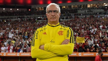 Dorival, en su época como entrenador de Flamengo.
