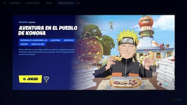 Fortnite x Naruto: cómo jugar al mapa de Konoha