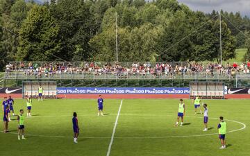 Último día del Atletico en Brunico