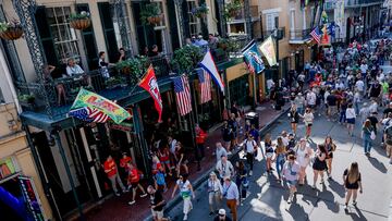 Esta es la comida típica de un restaurante de Nueva Orleans