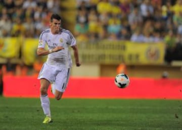 Villarreal - Real Madrid. Gareth Bale en su primer partido con los blancos.
