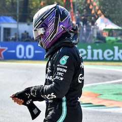 Hamilton: "Doy gracias por estar aquí, el Halo me ha salvado"