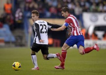 Sergio Canales ante Gabi.