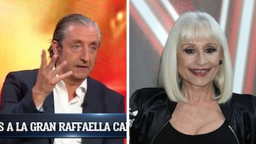 Raffaella Carr¨¤, Pedrerol y un descuido en directo
