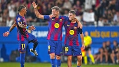 La goleada del Barcelona ante el Valencia en imágenes