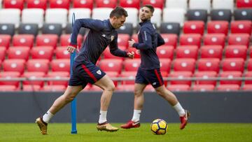 Laporte, con Yeray hoy en San Mam&eacute;s