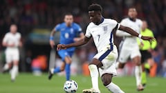 Why is Bukayo Saka not playing for England tonight against Finland? Injury update