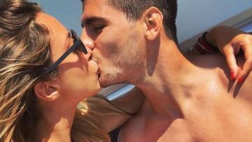 &Aacute;lvaro Morata y Alice Campello, vacaciones de amor en Ibiza.
 @alicecampello 