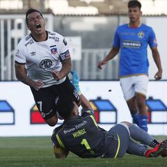 ¿Penales? Las dos jugadas que Colo Colo reclamó ante Audax