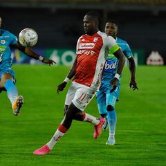 Rodallega le da la victoria a Santa Fe en el último minuto