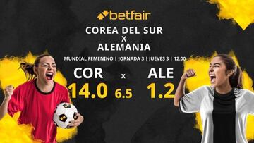 Corea del Sur vs. Alemania: horario, TV, estadísticas, clasificación y pronósticos del Mundial Femenino