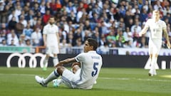 Misterio Varane: la lesión de 2013 le aleja de la regularidad...