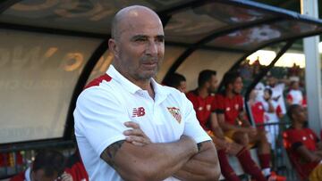 Sampaoli: "Sería irresponsable marcharme ahora del Sevilla"