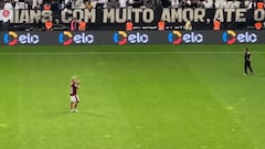 ¡Lo aman!: la emocionante ovación de la hinchada de Flamengo a Vidal