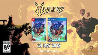 Owlboy saldrá en formato físico a PS4 y Switch en mayo