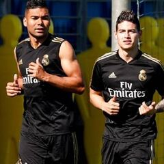 James, fuera de la convocatoria del Madrid ante la Roma