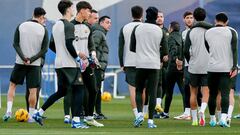 03/01/24 FC BARCELONA  ENTRENAMIENTO 
XAVI HERNANDEZ (E) FC BARCELONA
