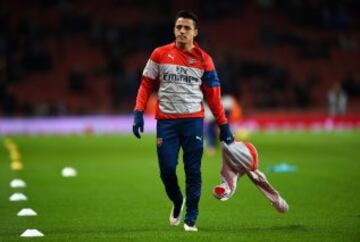 Alexis Sánchez volvió a ser titular en Arsenal luego de dos fechas. 