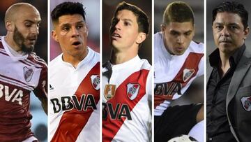 Las cinco claves del mal momento de River Plate